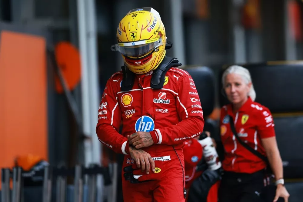 Lewis Hamilton explains mistake that caused F1 Baku qualifying elimination