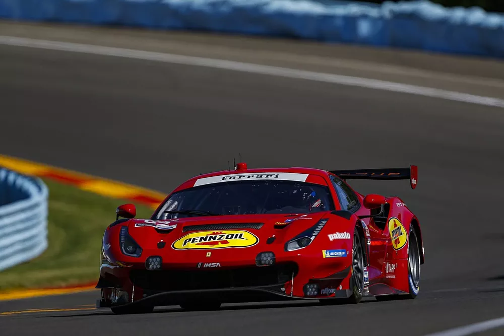 #62 Risi Competizione, Ferrari 488 GT3, GTD PRO: Daniel Serra, Davide Rigon