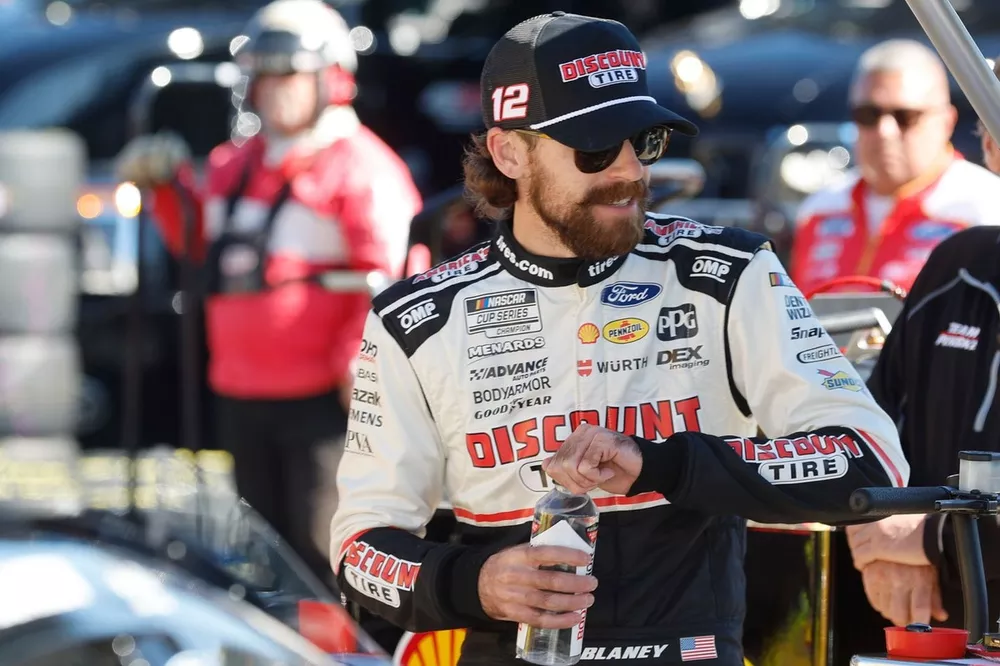 Ryan Blaney, Team Penske, Discount Tire Ford Mustang
