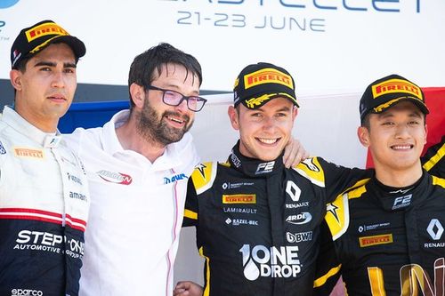 Correa: El regreso al podio de F2, "surrealista" en el aniversario de Hubert