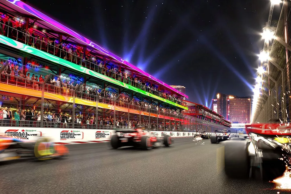 Render del GP de Las Vegas