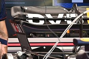 Red Bull incorpora en Singapur una idea de Alpine en el alerón trasero