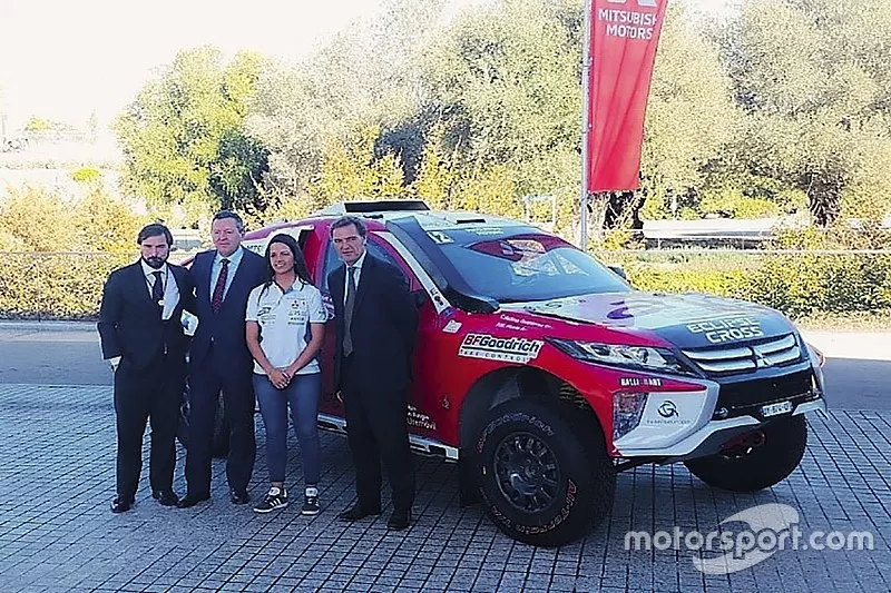 Cristina Gutiérrez, Mitsubishi Dakar 2019