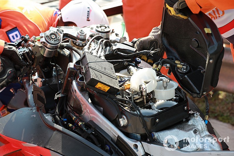 Fotostrecke: Die zerstörte Ducati von Jorge Lorenzo