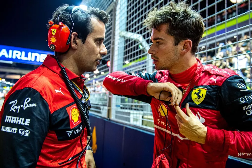 Charles Leclerc, Ferrari, Xavier Marcos, Race engineer, Ferrari