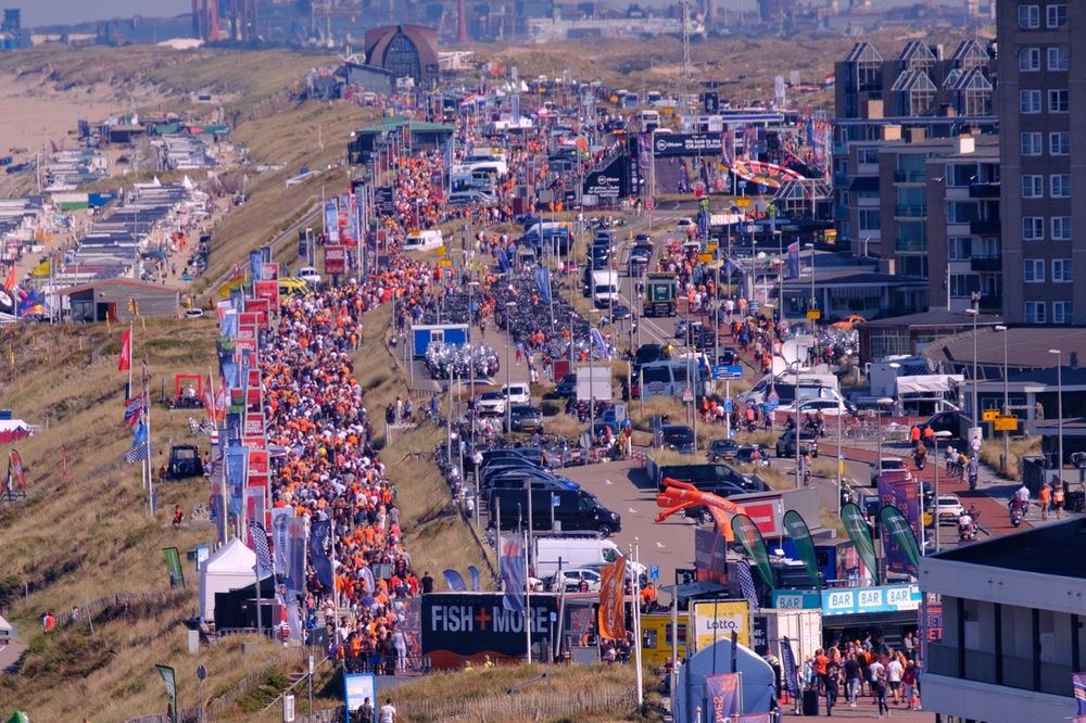 Fans in Zandvoort
