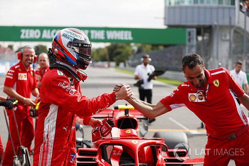 Fotogallery: le Ferrari di Raikkonen e Vettel, conquistano la prima fila a Monza