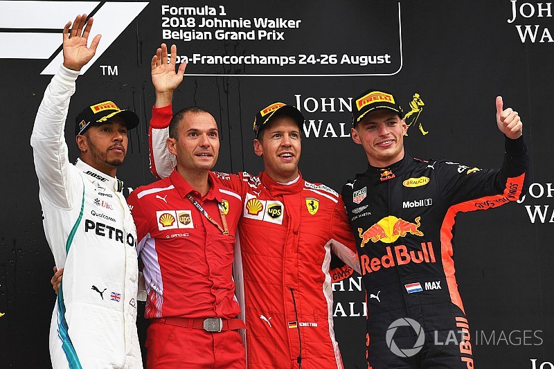 Winnaars en verliezers van de Grand Prix van België
