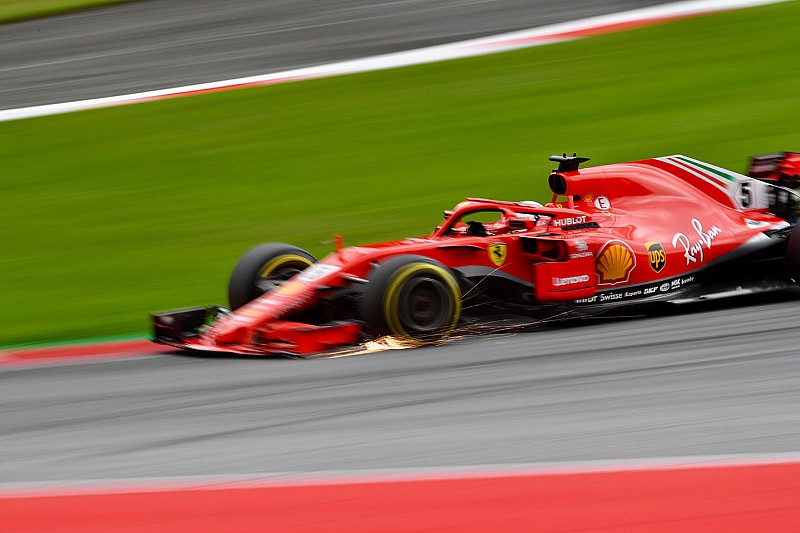 Red Bull Ring, Libere 3: Vettel svetta con la Ferrari davanti alle due Mercedes
