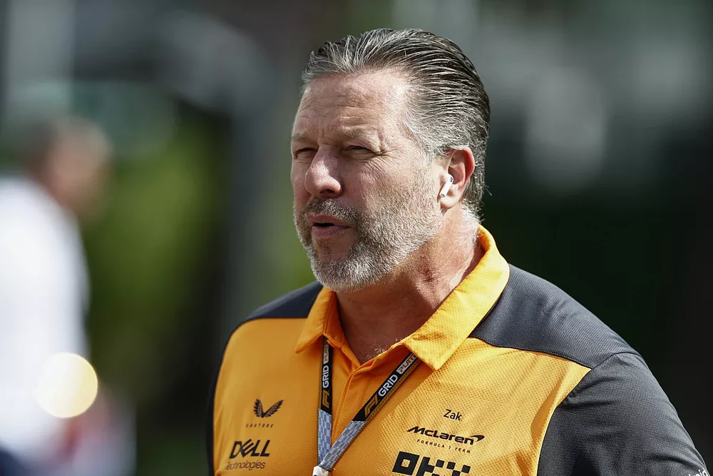 Zak Brown, CEO, McLaren Racing 