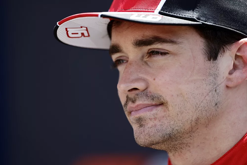 Le premier du shootout Charles Leclerc, Scuderia Ferrari
