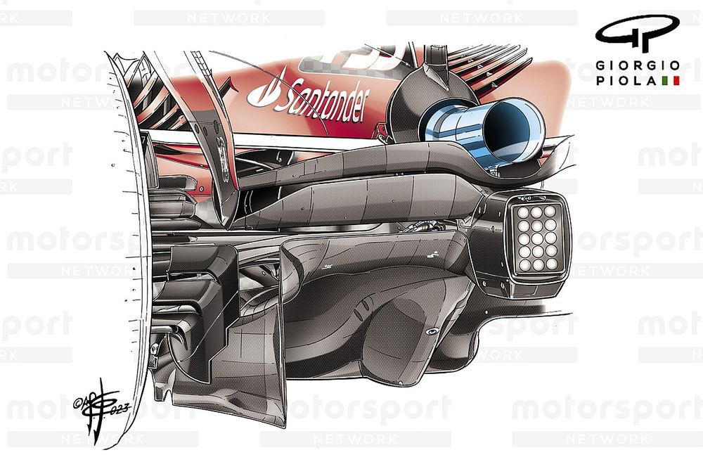 Difusor Ferrari SF-23