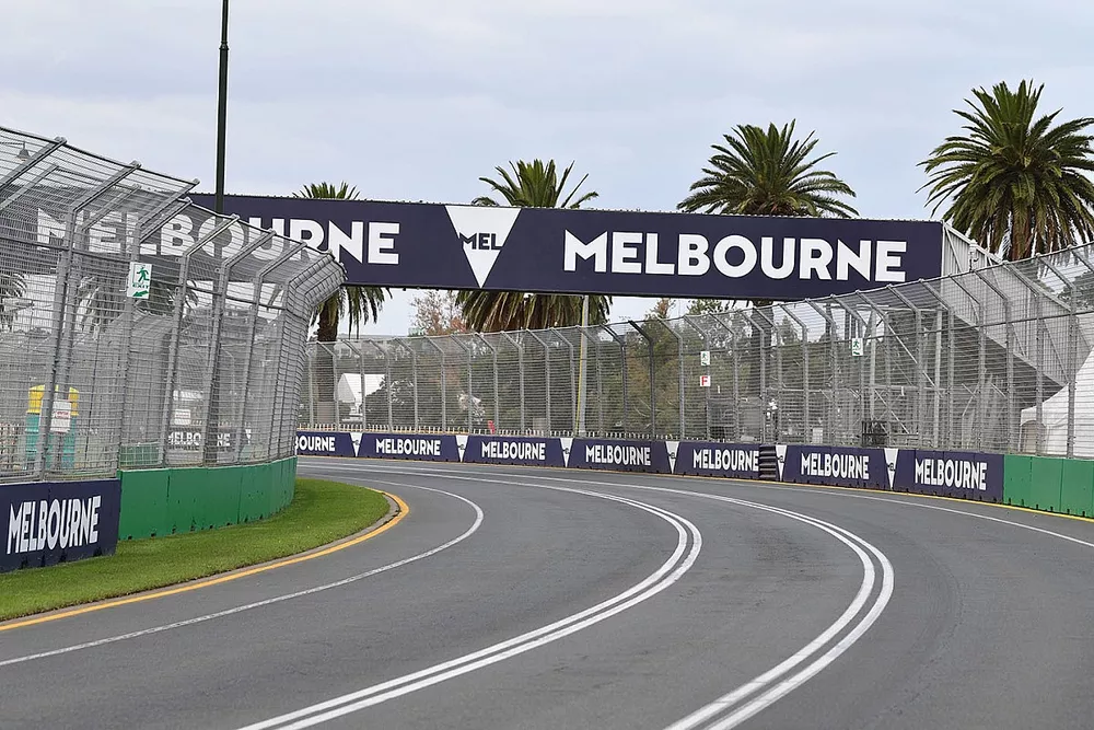 Melbourne circuit detail
