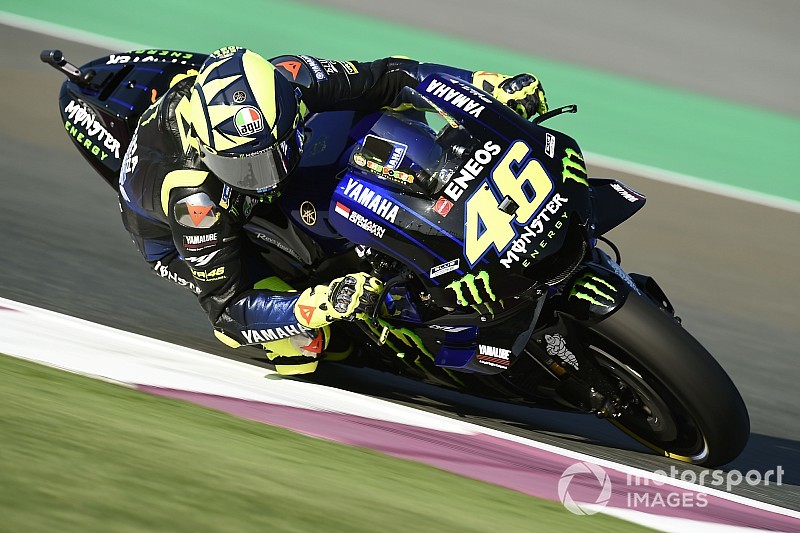 MotoGP in Katar FT1: Valentino Rossi vor Honda-Duo Schnellster