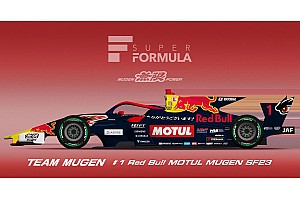 MUGEN Super Formula 2023 ローソンサイン入り Super Formula: Tomoki Nojiri to run Red Bull livery in 2023