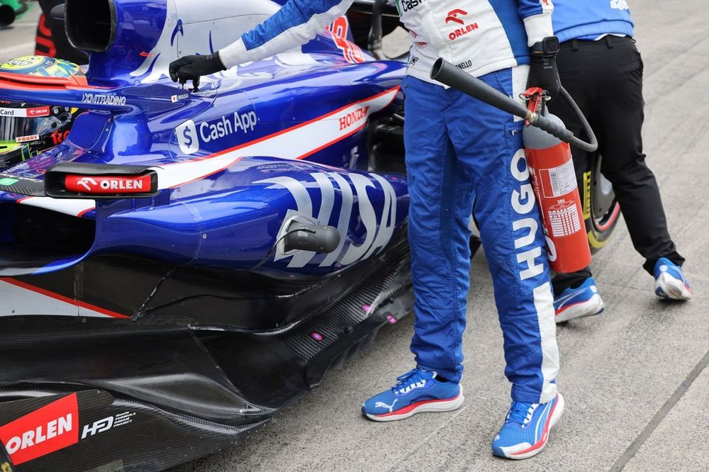 RB F1 Team VCARB 01 detalle lateral