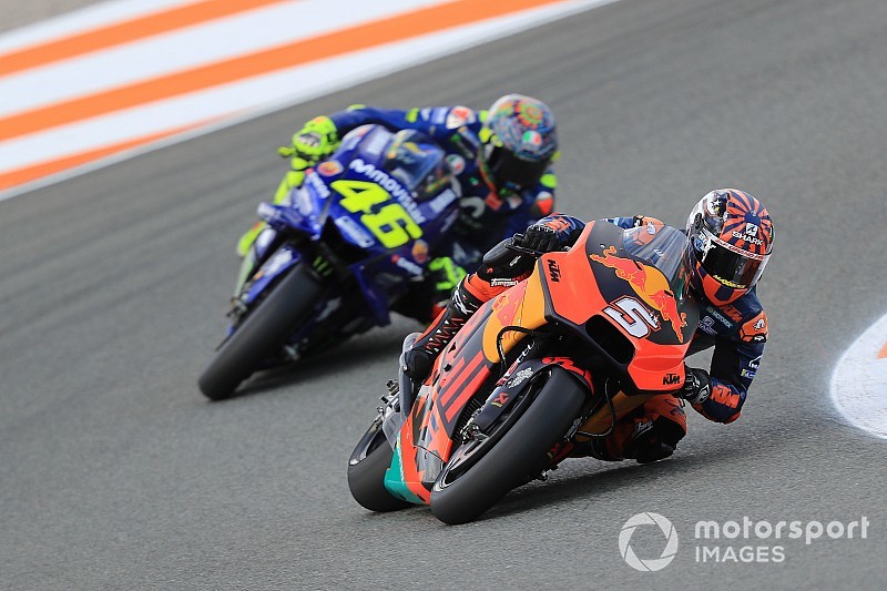 Márquez, Rossi y Dovizioso, lideran provisionalmente el test