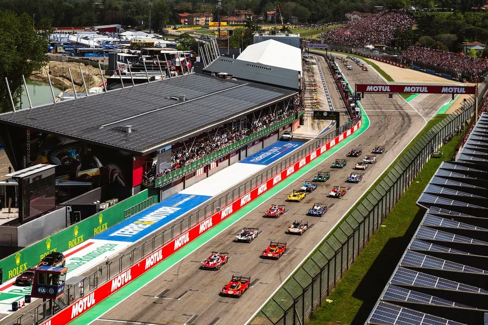 La partenza della 6H Imola