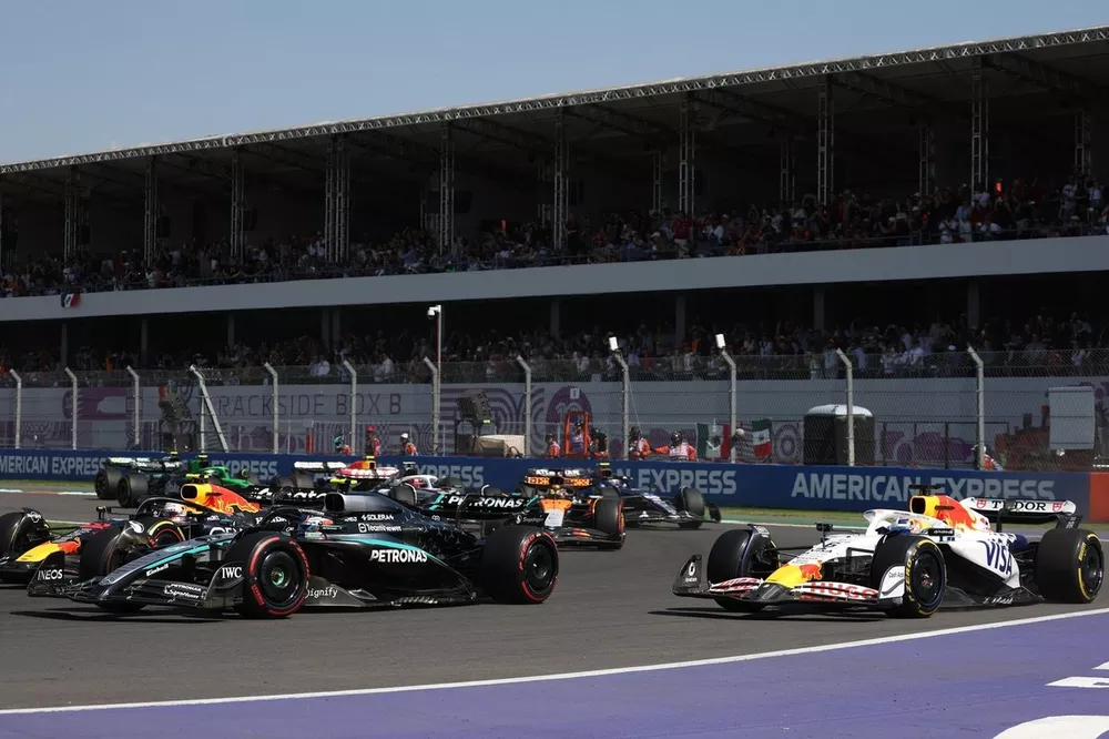Andrea Kimi Antonelli, Mercedes, Isack Hadjar, Racing Bulls Team, Yuki Tsunoda, Red Bull Racing