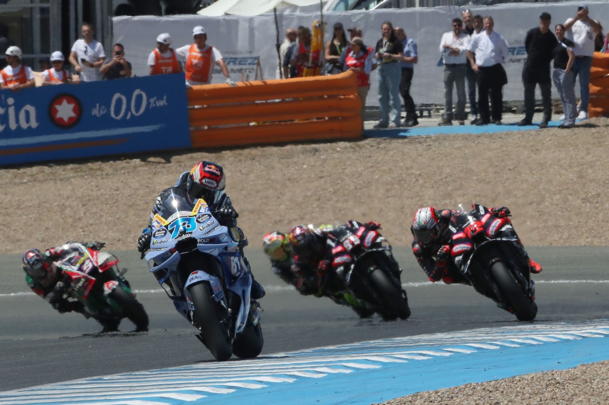 Bezzecchi details how Ducati ended Aprilia's winning run at the Spanish MotoGP