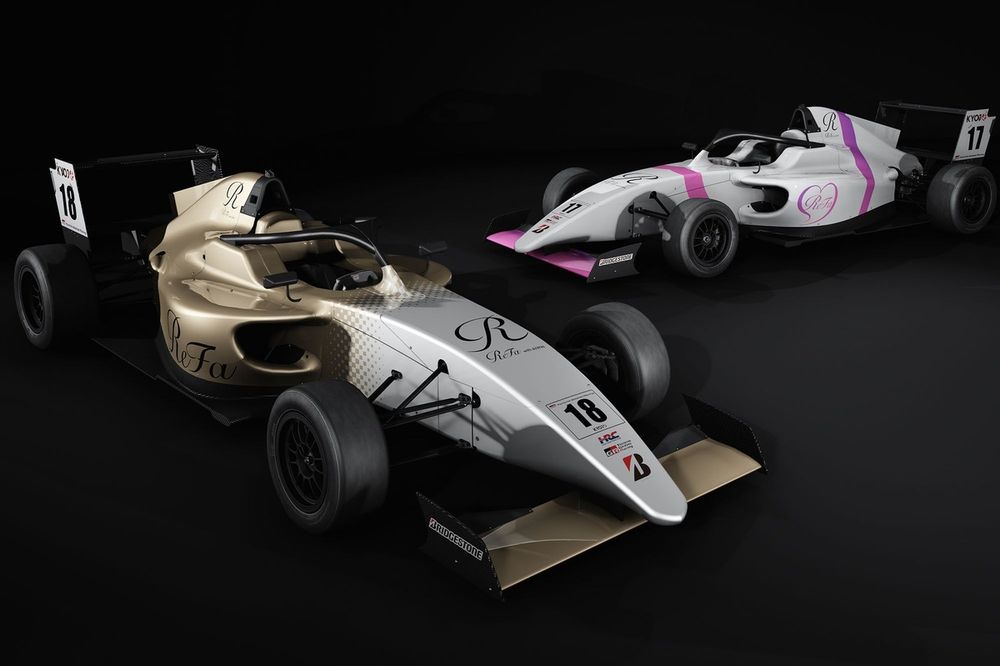 Team ReFa with AIWIN マシンカラーリング