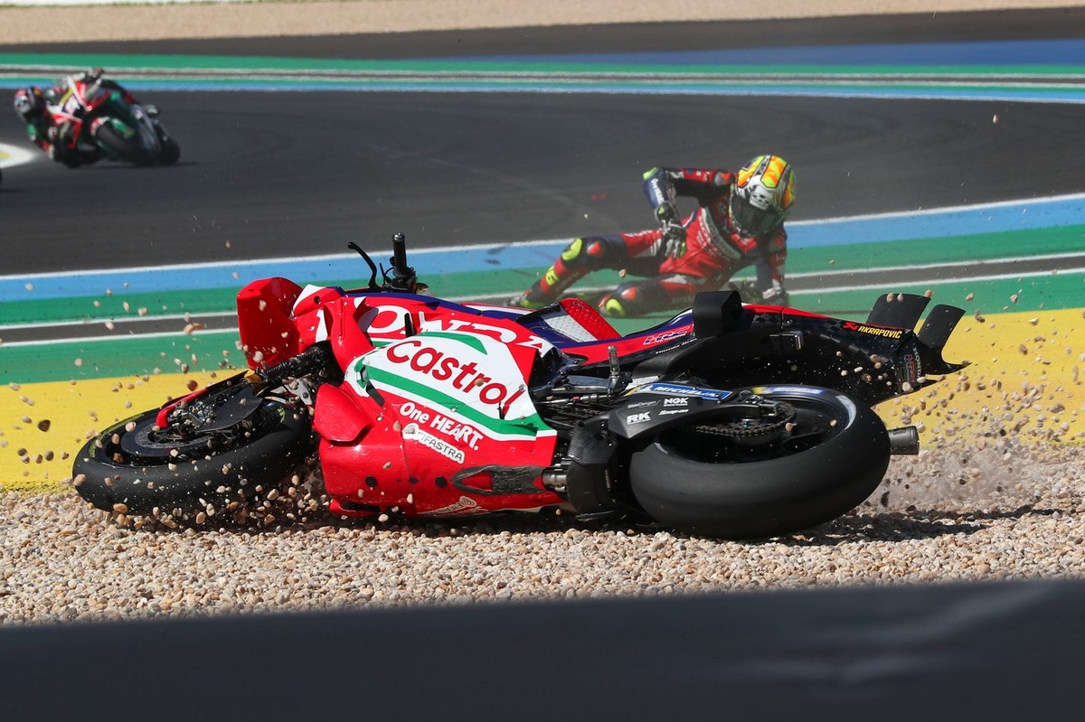 Joan Mir explains why he crashes so often in MotoGP