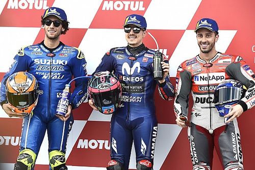 La parrilla de salida del Gran Premio de Valencia de MotoGP