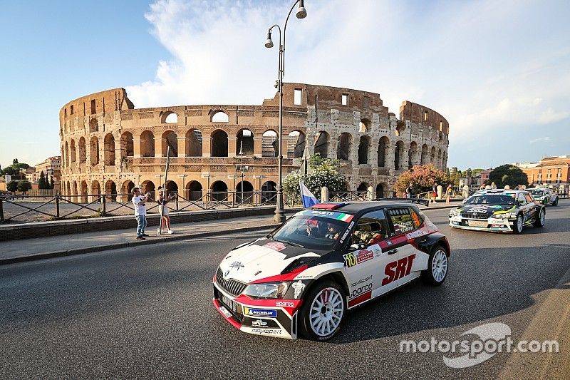Nikołaj Griazin, Jarosław Fedorow, Skoda Fabia R5, Rally di Roma Capitale, FIA ERC