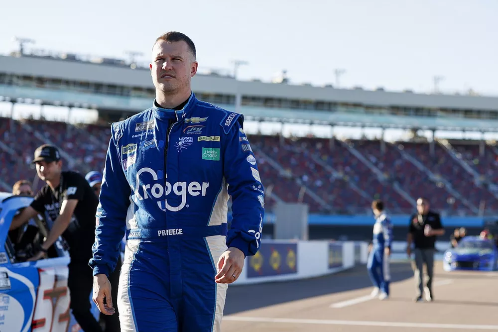 Ryan Preece, JTG Daugherty Racing, Chevrolet Camaro Kroger
