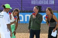 Brundle prueba el Mercedes de Hamilton y entiende sus problemas