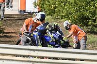 Rossi sobre abandono em Valência: "Quando a moto parou, comecei a rir"