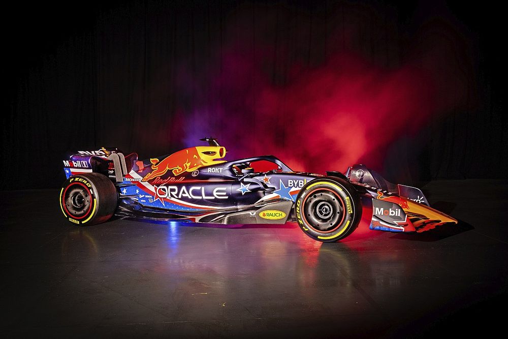 Red Bull RB19, US GP livery