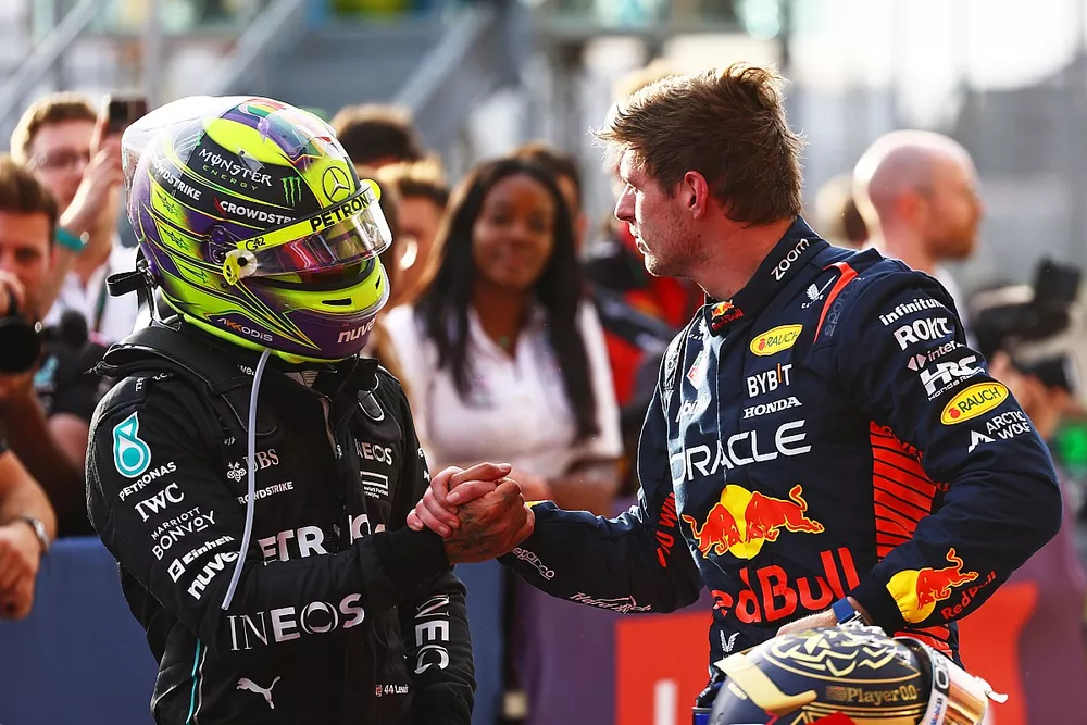 Lewis Hamilton, Mercedes AMG, Max Verstappen, Red Bull Racing