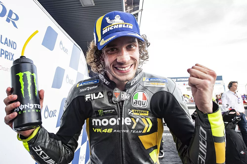 Polesitter Marco Bezzecchi, VR46 Racing Team