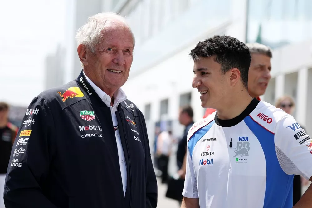 Isack Hadjar, Racing Bulls, Helmut Marko, Red Bull Racing