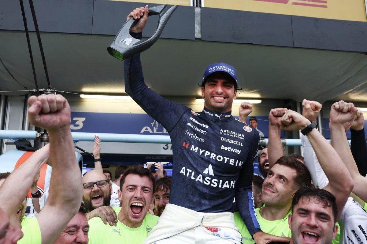 Why podium was so important for Sainz in character-building Williams campaign