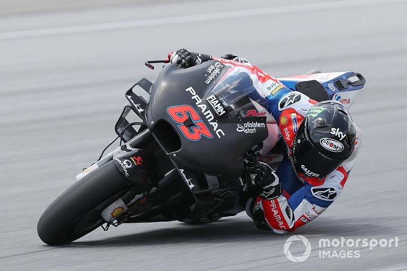 Bagnaia impressionne mais ne se voit pilote MotoGP qu'à 65%