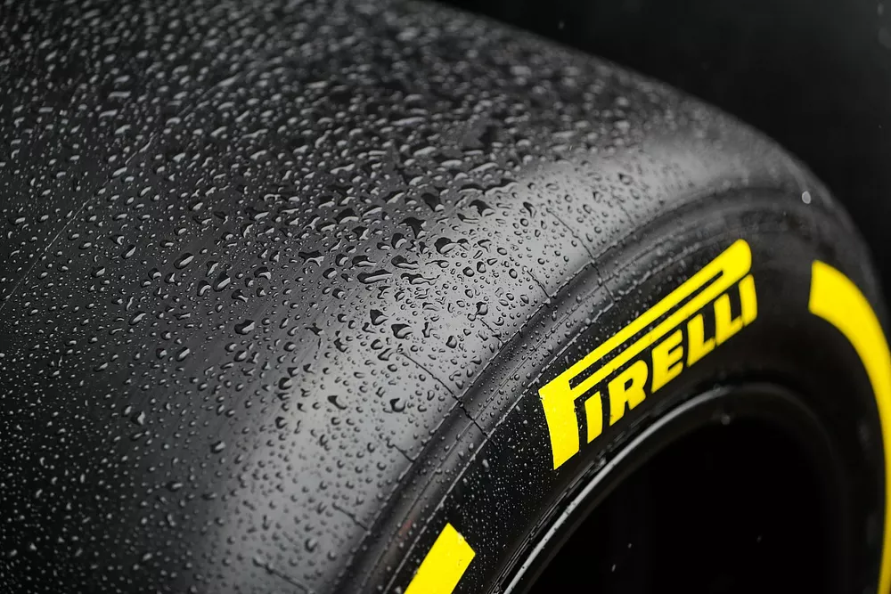Pirelli tyre detail