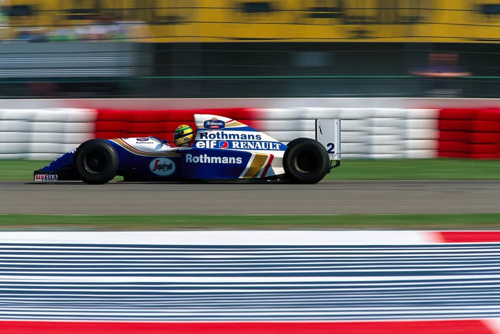 Ayrton Senna, Williams FW16 Renault.