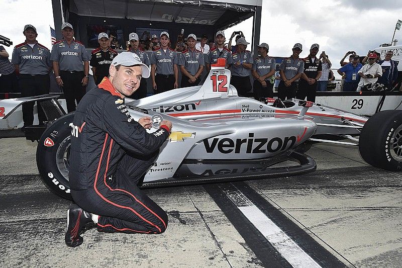 Il poleman Will Power, Team Penske Chevrolet