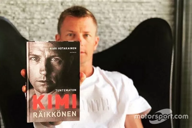 Kimi Raikkonen con la sua biografia