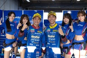 「”EJのエンジン、い～じぇ～”って言えるように」「最後までアクセル踏み抜く」61号車スバルの山内＆井口、名機EJ20エンジン最終戦に明るく意気込む