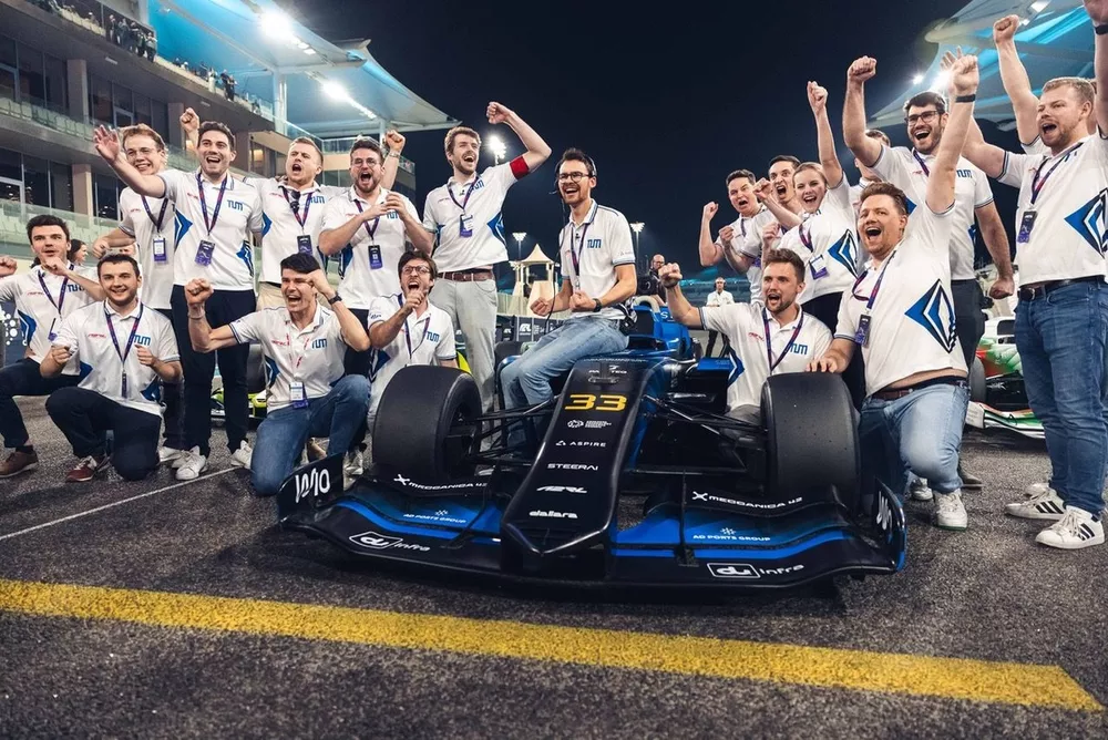 A2RL event in Abu Dhabi