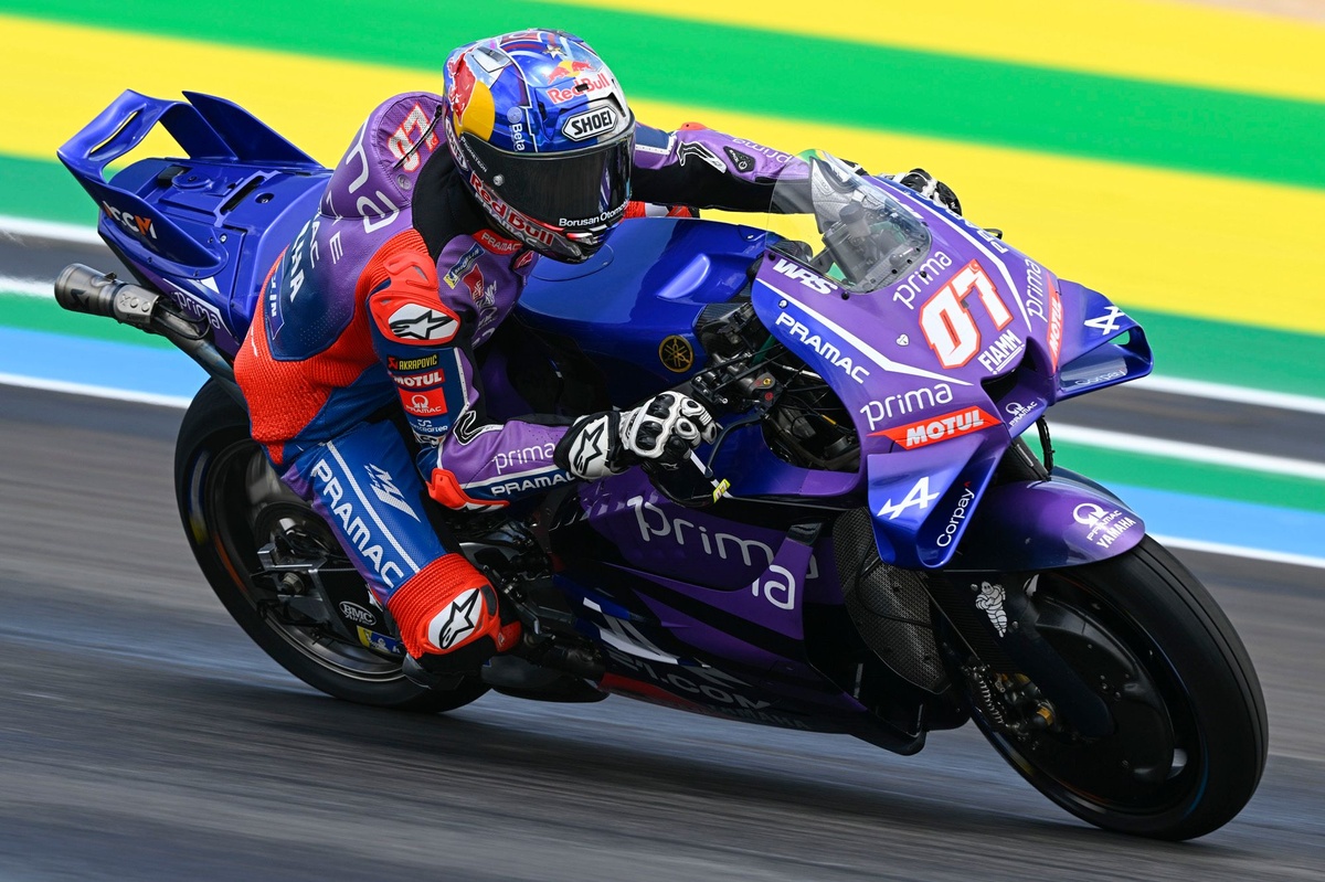 MotoGP rookie Toprak Razgatlioglu surprises himself with third in rain-hit Brazil practice