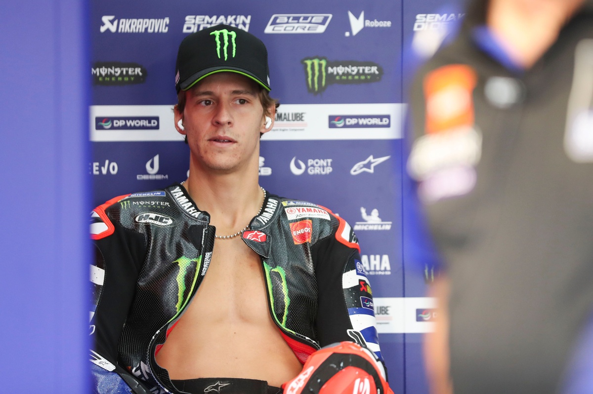 Quartararo: «El año pasado terminé a dos segundos de Álex, este año a 35. No soy tonto, aún sé pilotar» 