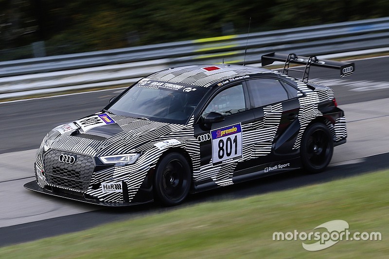 Des débuts encourageants pour l'Audi RS 3 LMS sur la Nordschleife