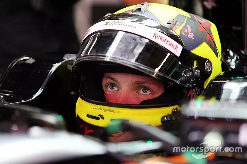 Nick Yelloly, Sahara Force India F1 VJM08 Test Driver