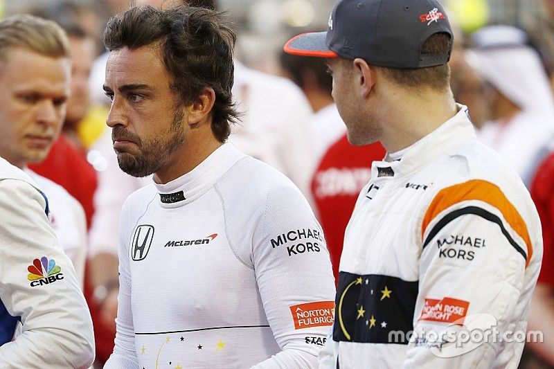 Fernando Alonso, McLaren, and Stoffel Vandoorne, McLaren