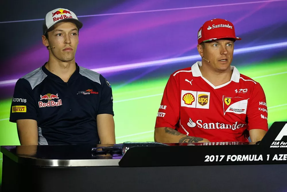 Daniil Kvyat, Scuderia Toro Rosso, Kimi Raikkonen, Ferrari y Stoffel Vandoorne, McLaren