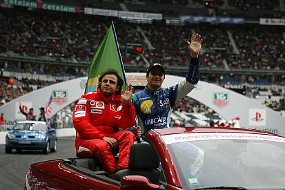 Massa e Piquet mostram distanciamento uma década após pódio
